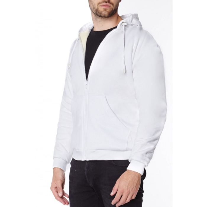 Bladerunner White Anti-Slash Hoodie with Cut Resistant Lining