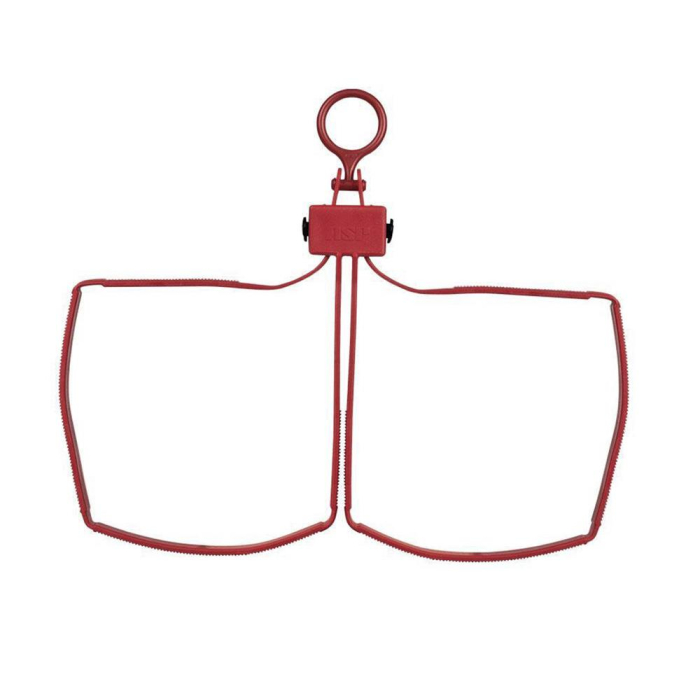 ASP Red Training Tri-fold restraints - 6 Pack
