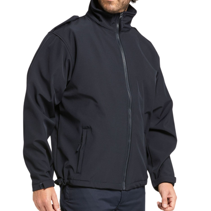 First Responder Navy Soft Shell Zip Up Jacket