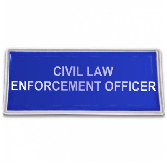 Civil Law Enforcement Badge Large