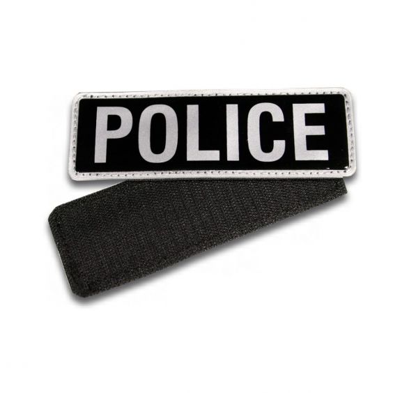 Police Badge Small Black