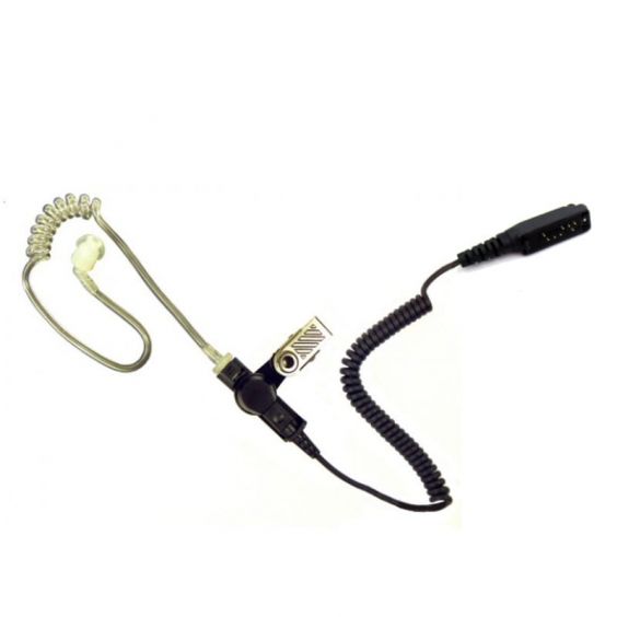 Listen only acoustic tube for Sepura STP9000