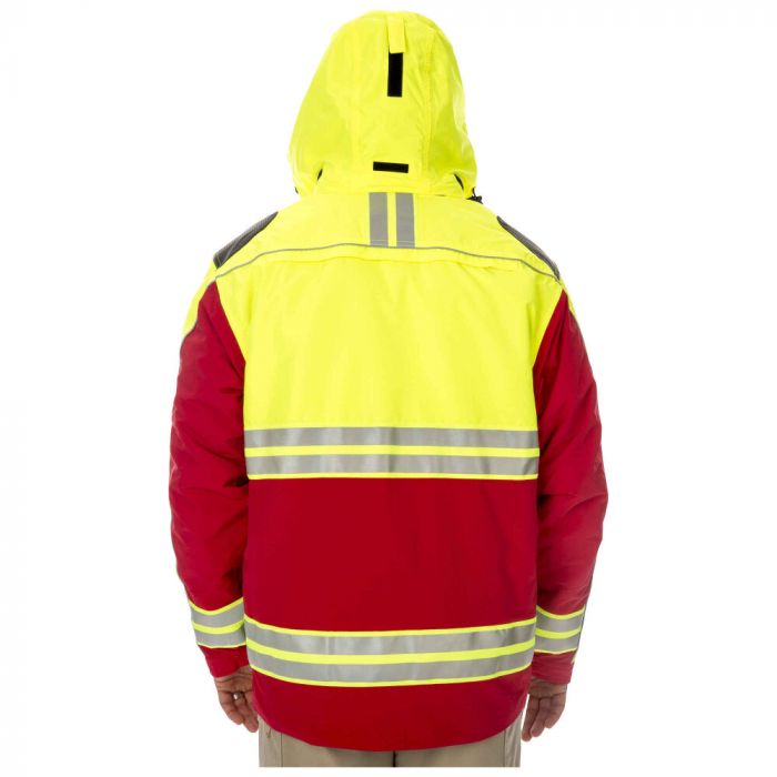 5.11 Responder Hi-Vis Parka Range Red