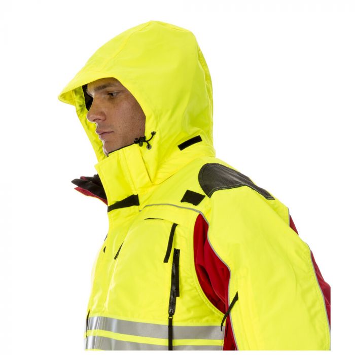 5.11 Responder Hi-Vis Parka Range Red