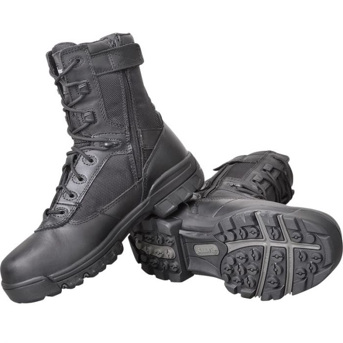 Bates Ultra-lites Tactical 8 inch boots with side zip