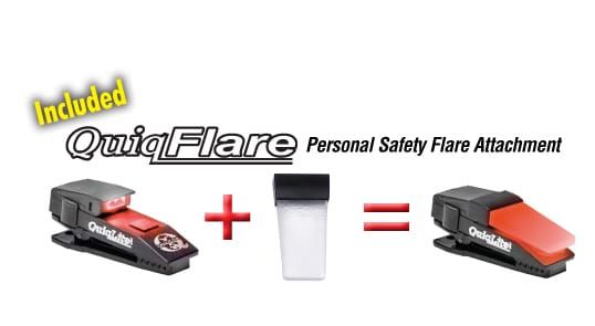 QuiqLite-Pro Red - White LED