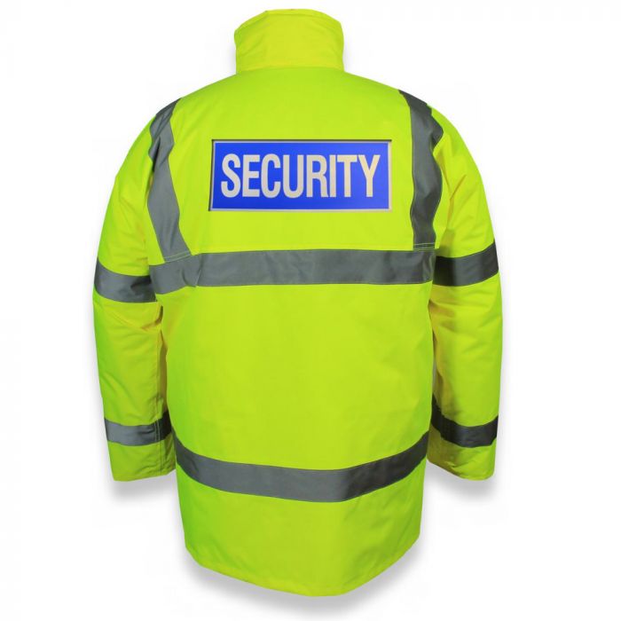 Hi-Vis Class 3 Waterproof Security Jacket