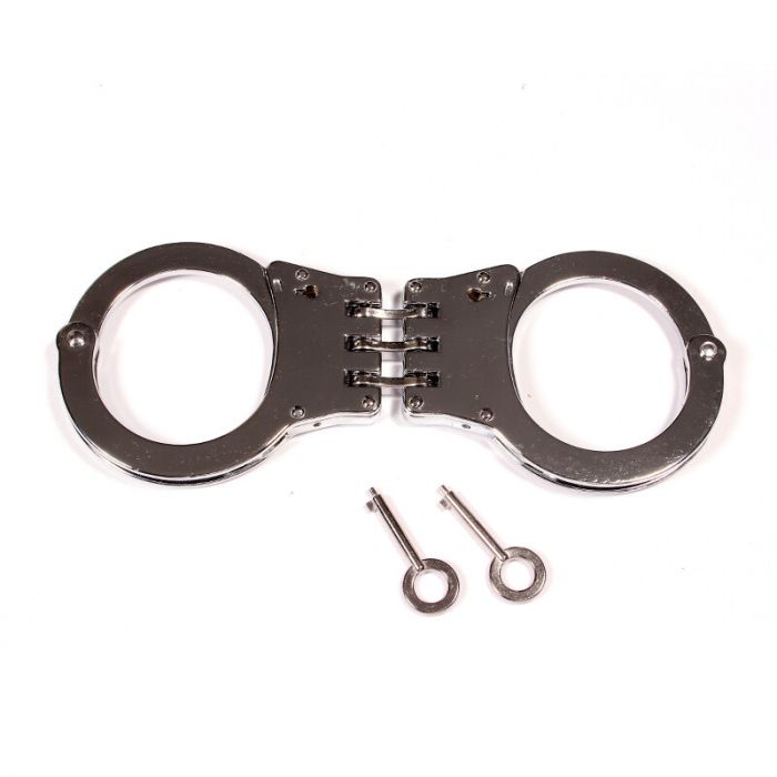 Kombat UK deluxe steel folding handcuffs