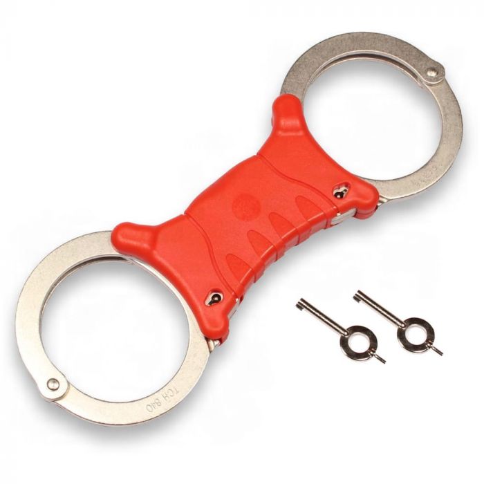 TCH Red Rigid Training Handcuffs