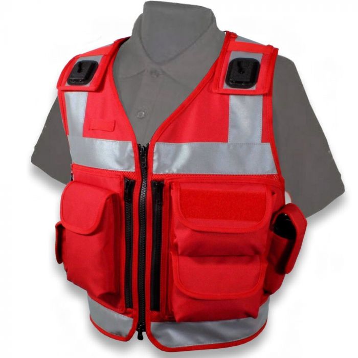 Protec Advanced Red Utility Vest