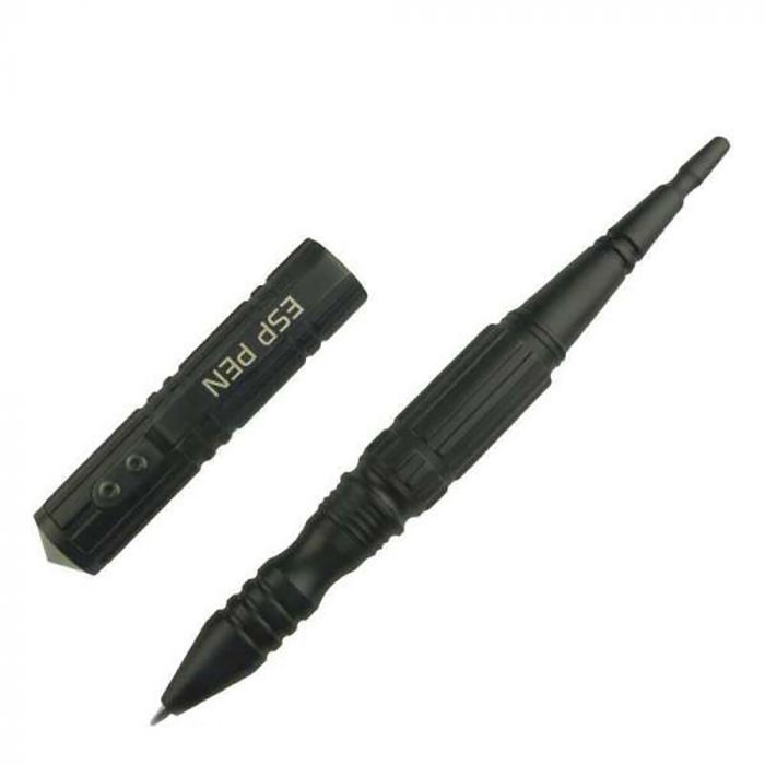 ESP Black Tactical Pen with a Glass Breaker