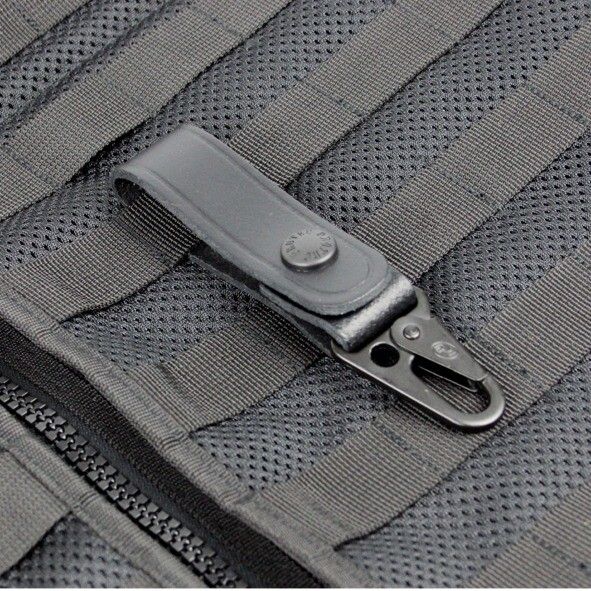 Protec Black Leather Belt Clip