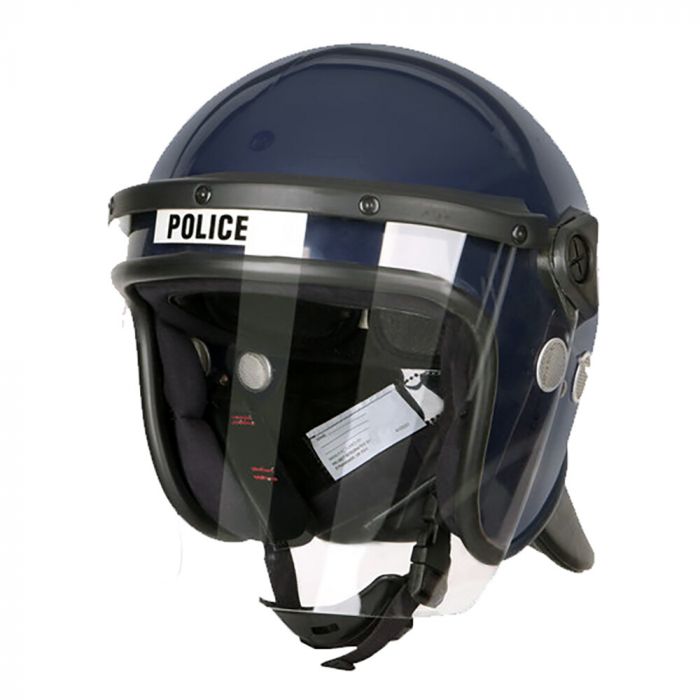 Argus 017T Public Order/Riot Helmet 2mm High Impact Visor (Blue)