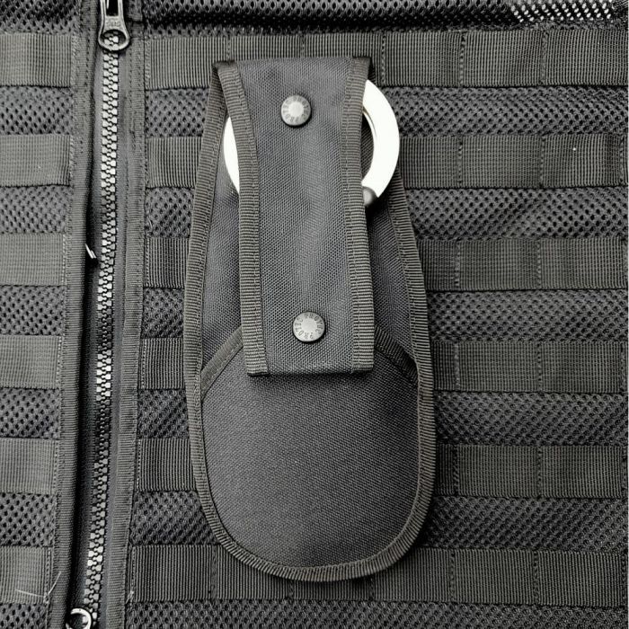 Protec Black molle rigid handcuff pouch