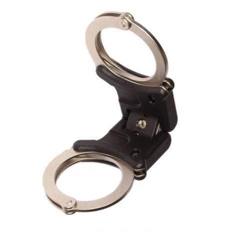 TCH Dual Key Folding Rigid Handcuffs