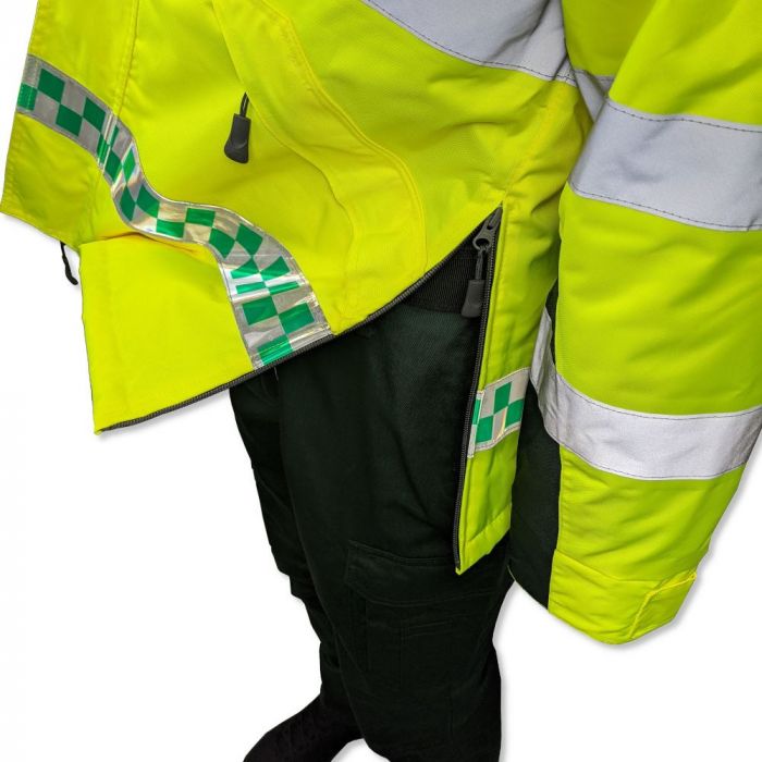 Hi Vis Ambulance Waterproof Bomber Jacket