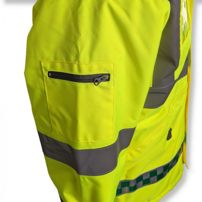 Hi Vis Ambulance Waterproof Bomber Jacket