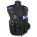 Protec Black Police Molle Tactical Vest