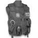 Protec  tactical vest with Peter Jones CS spray and BWV dock