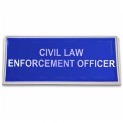 Civil Law Enforcement Badge Large