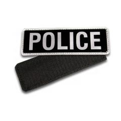 Police Badge Small Black